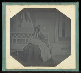 (Retrato de una mujer con un bebé)